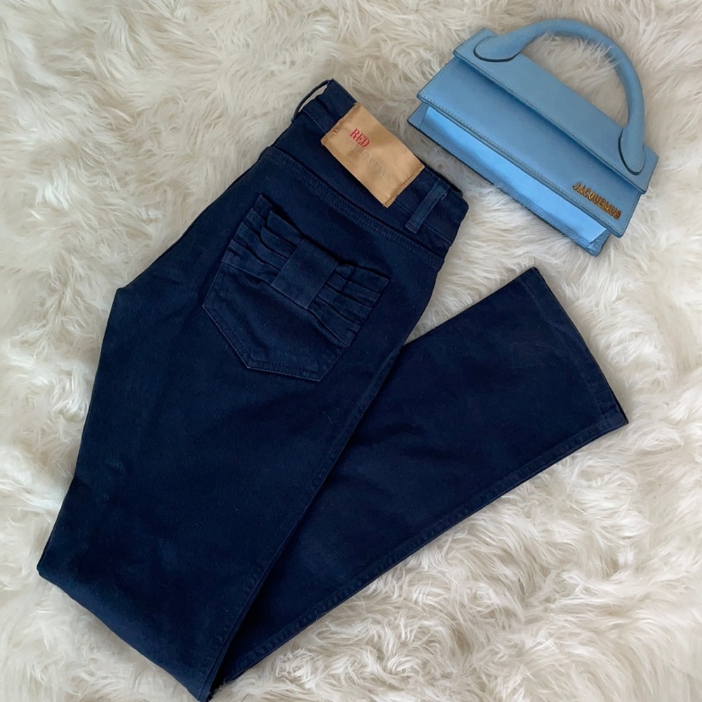 Red Valentino Navy Blue Jeans Straight